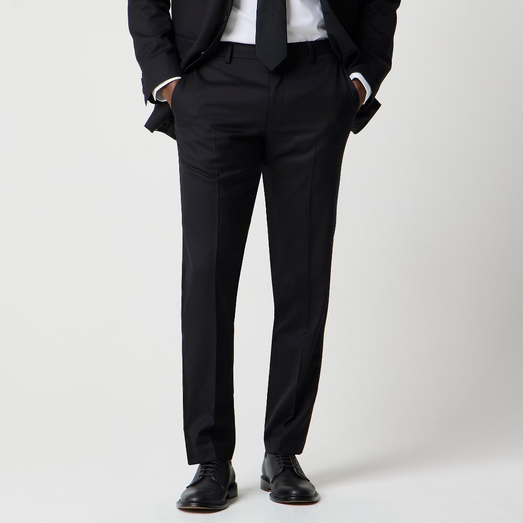 Nwt J Crew Factory Slim-Fit Thompson Worsted Wool Suit Pant 34/32